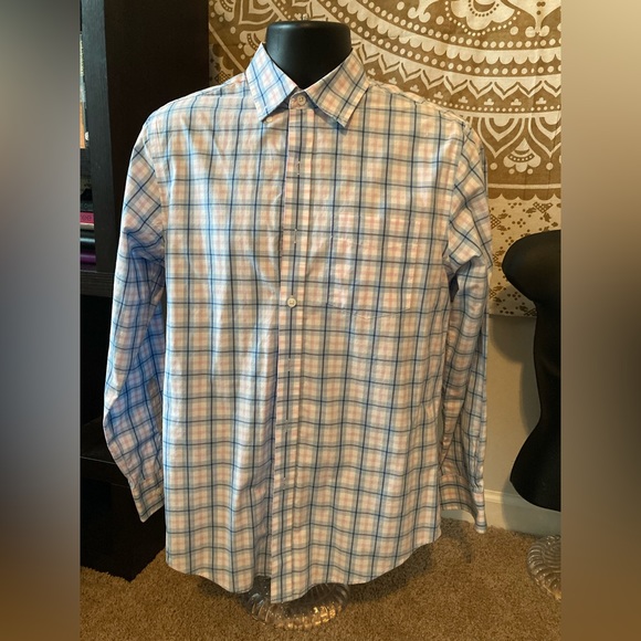 Croft & Barrow Plaid Button Down Long Sleeve Shirt - Picture 1 of 4